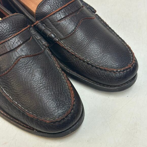 VGUC Rancourt & Co. x Allen Edmonds Haley Beefroll Penny Loafer Made in USA 8 D main image 6